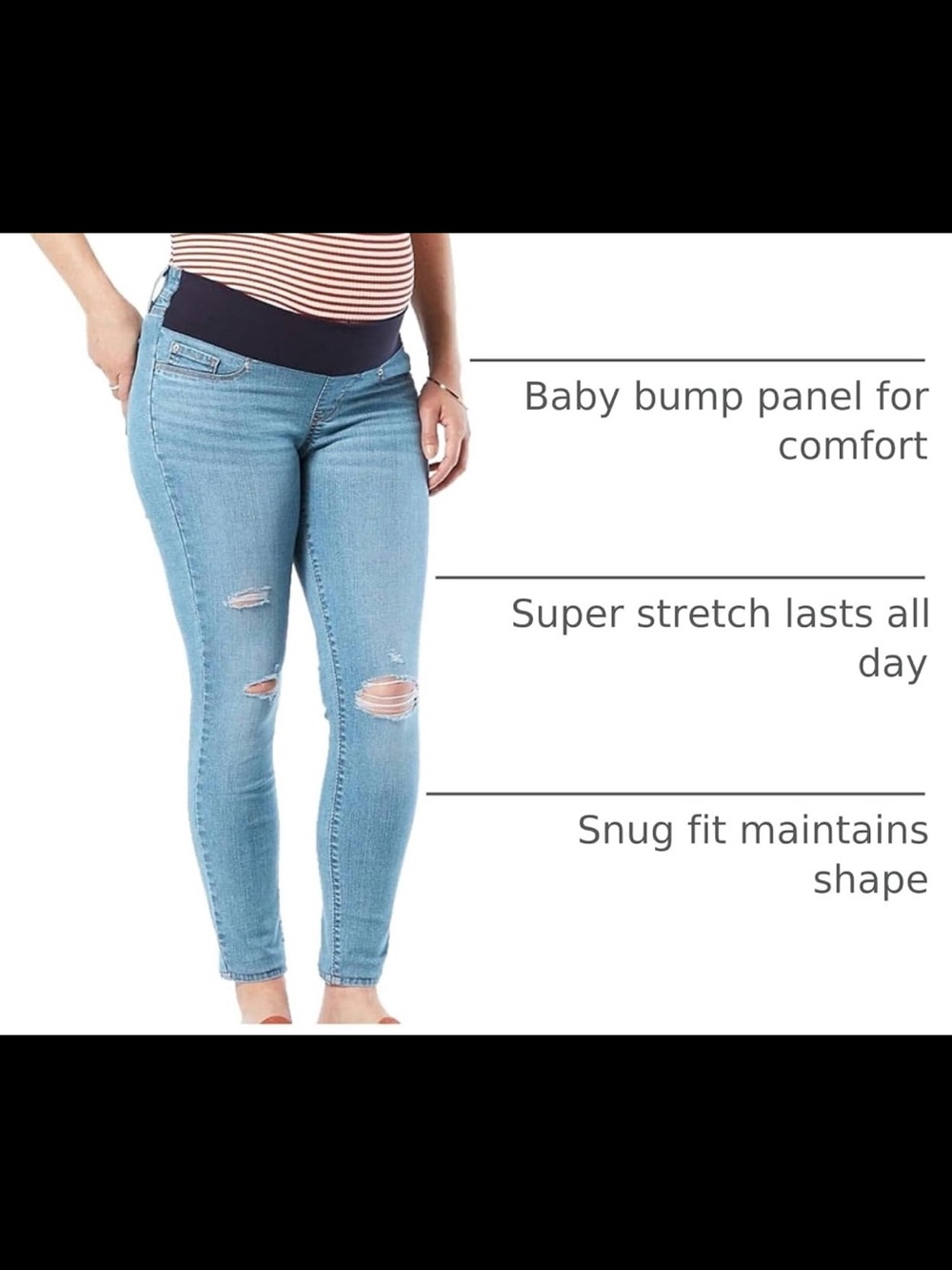 Levi’s maternity jeans size small EUC